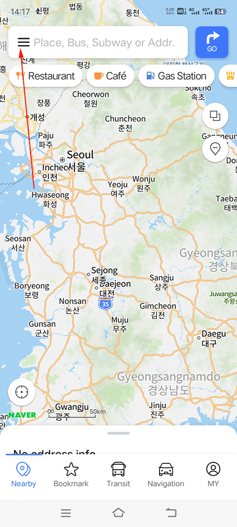 Naver地图免费下载手机版