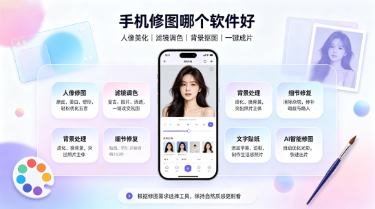 手机修图哪个软件好合集