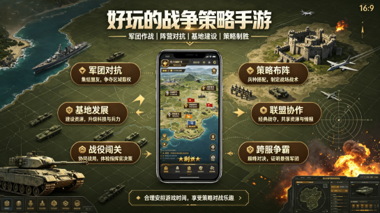 好玩的战争策略手游合集